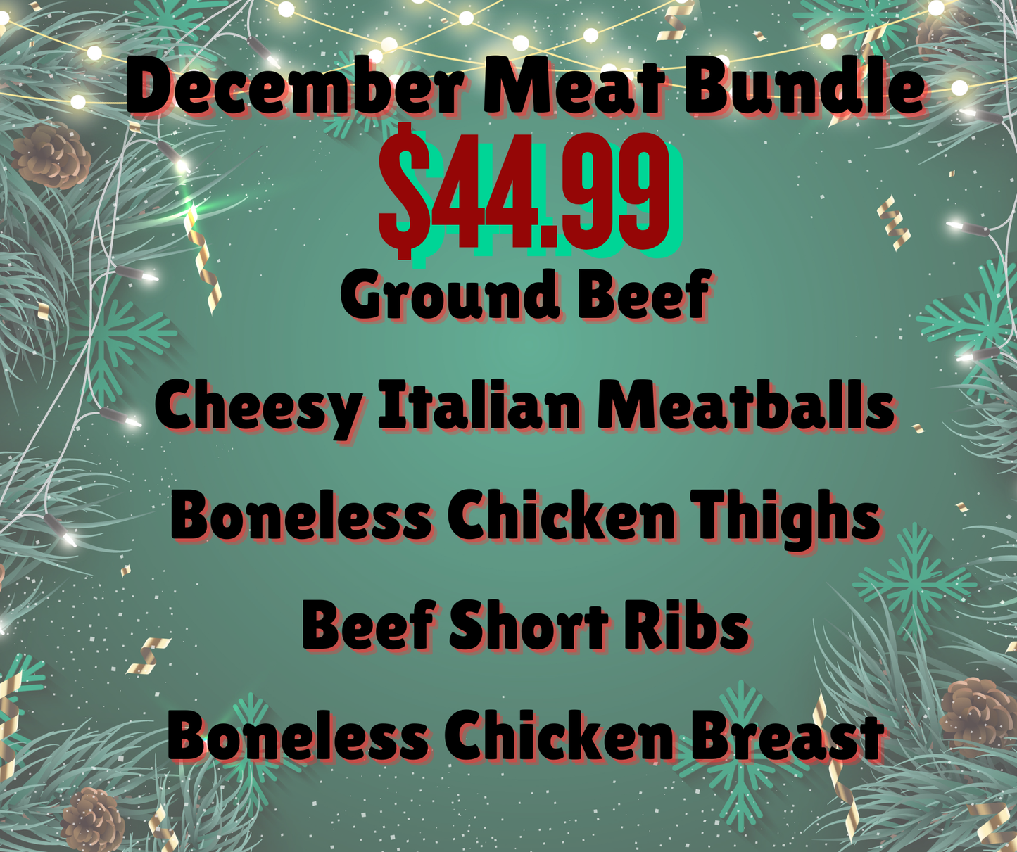 December Meat Box