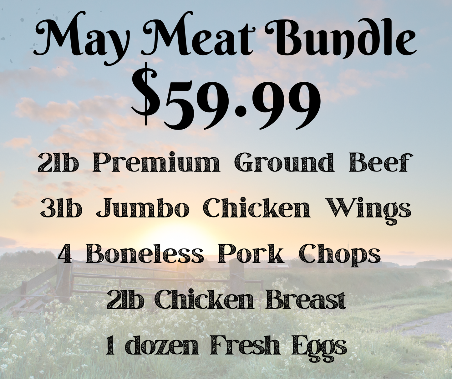 May Meat Bundle