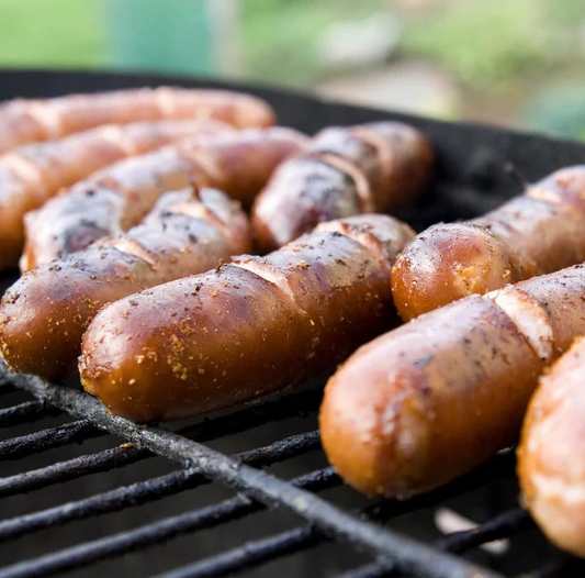 Loaded Cheeseburger Pork Sausage Links