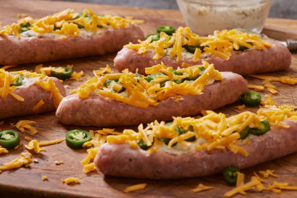 Jalapeno Cheddar Beef Sausage Links