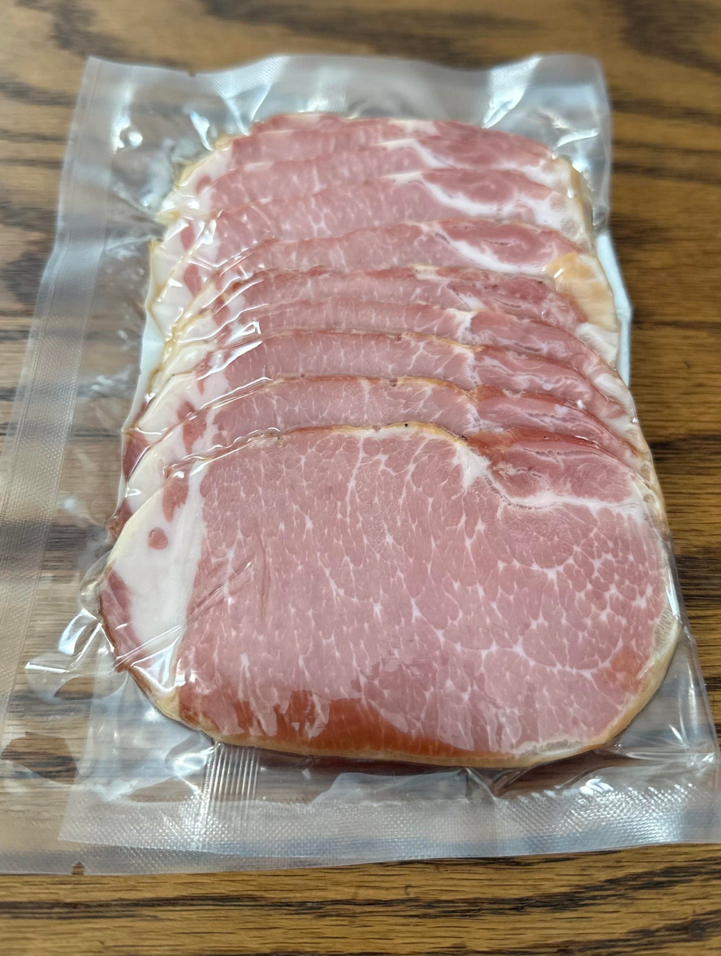 Uncured Canadian Pork Bacon